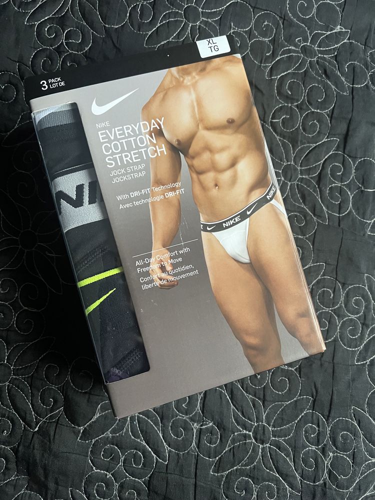 Conjunto jockstraps nike novos L