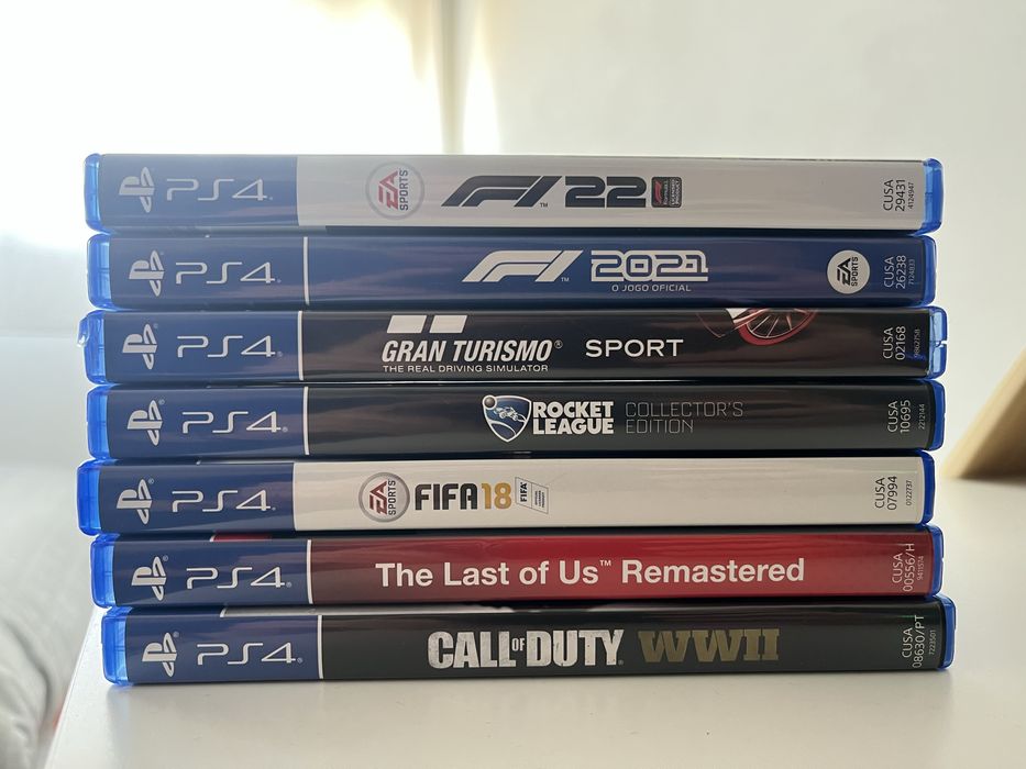 Conjunto Jogos PS4