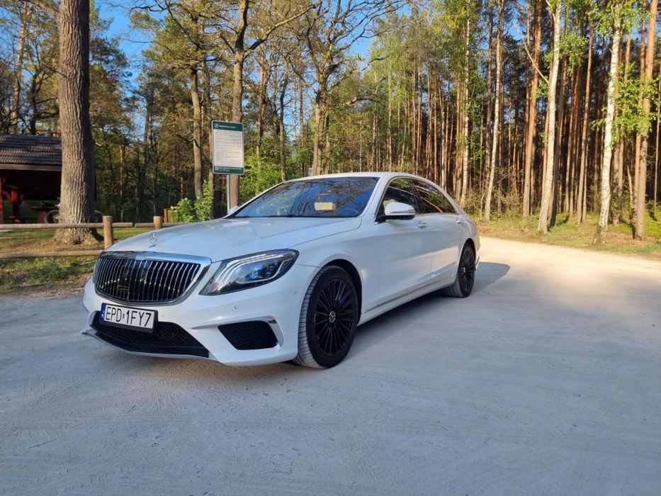 Mercedes-Benz Klasa S *Designo*Bogate Wyposażenie*Salon PL*Bezwypadkowy*Wyposażenie Maybach