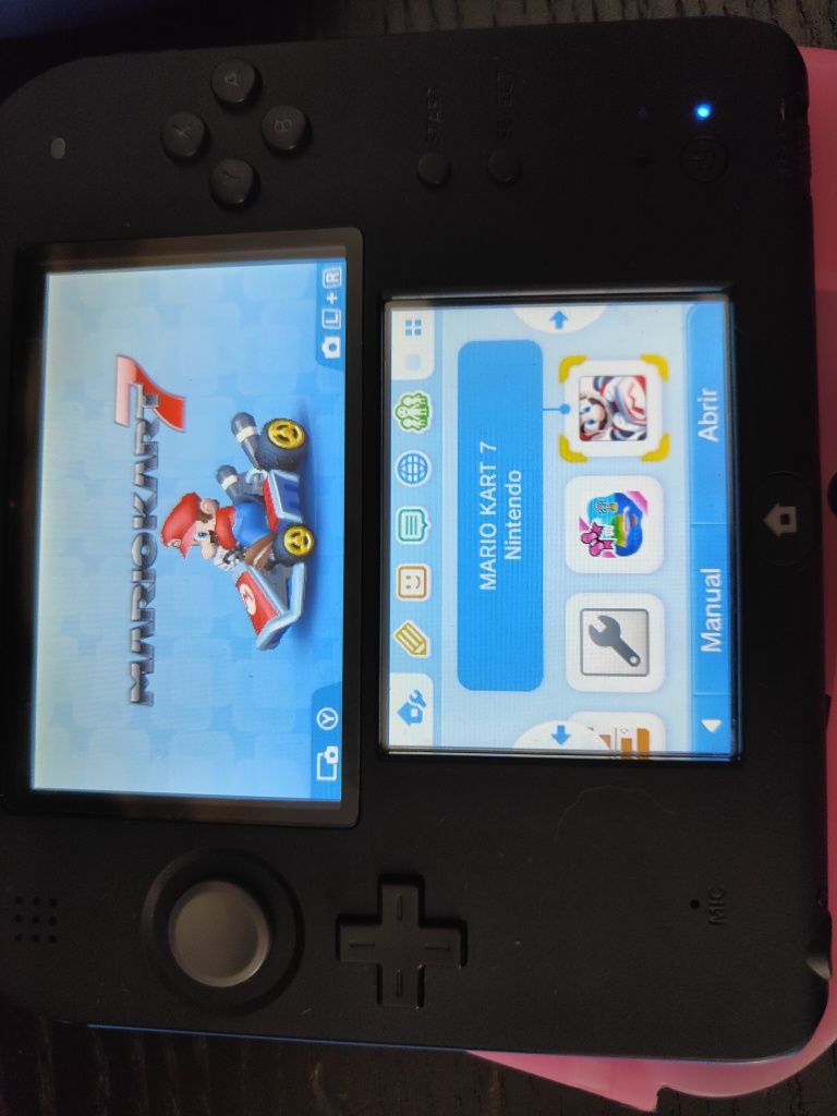 Nintendo 2DS + 3jogos