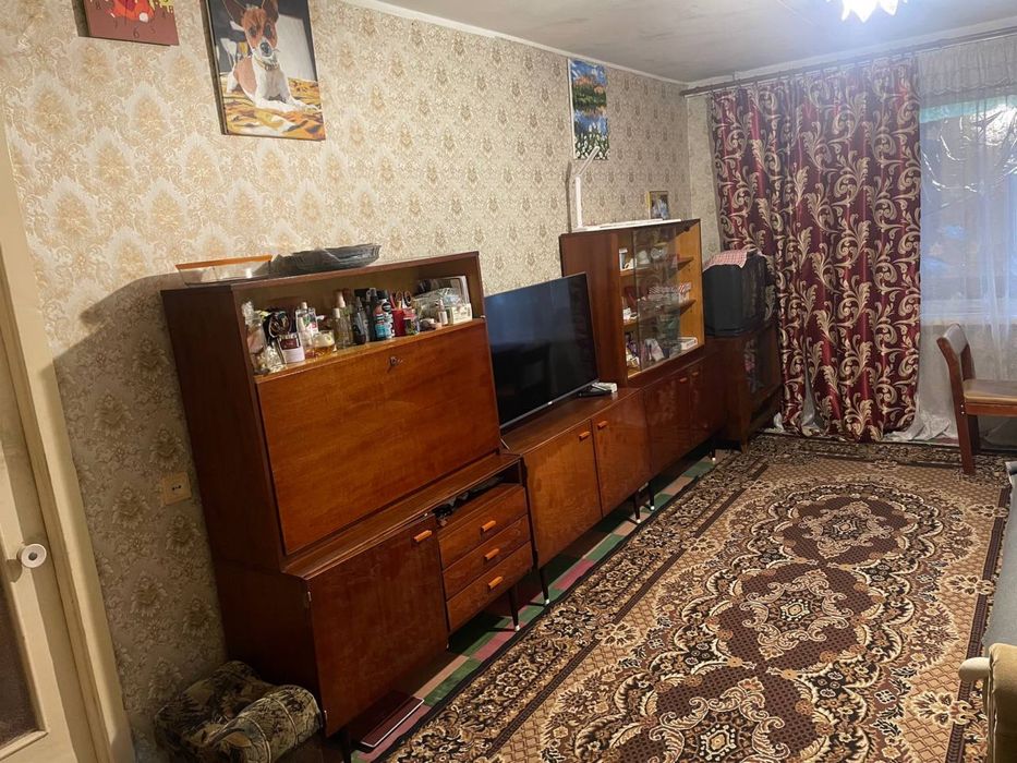 Шифонер сервант шкаф шафа стенка стінка дерево раритет реставрац