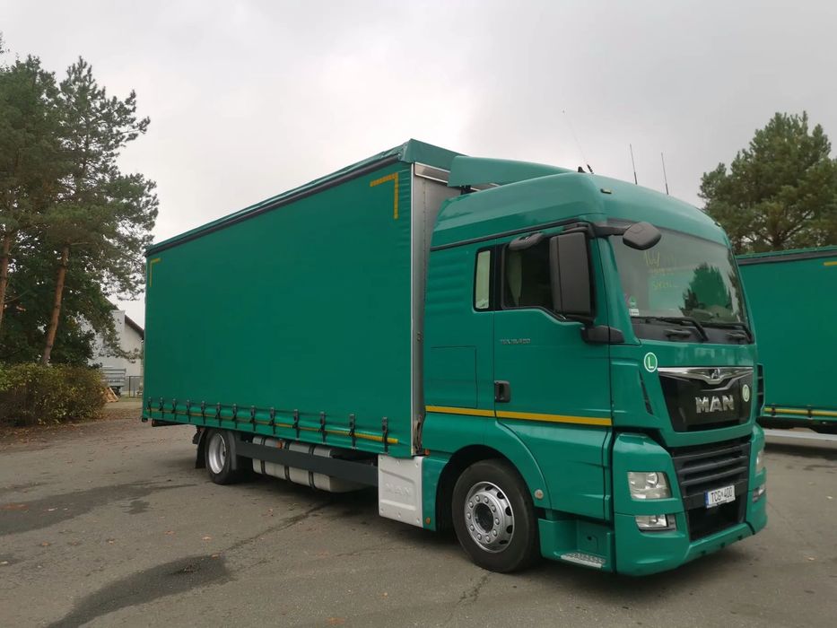 MAN 18.420 Jumbo  TGX 18.420 solo , NOWE PLANDEKI - 1 własciciel. H-3,05