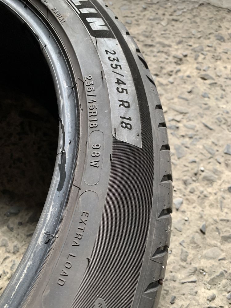 (4шт) 235/45R18 Michelin Primacy 3 (2021рік) літні шини