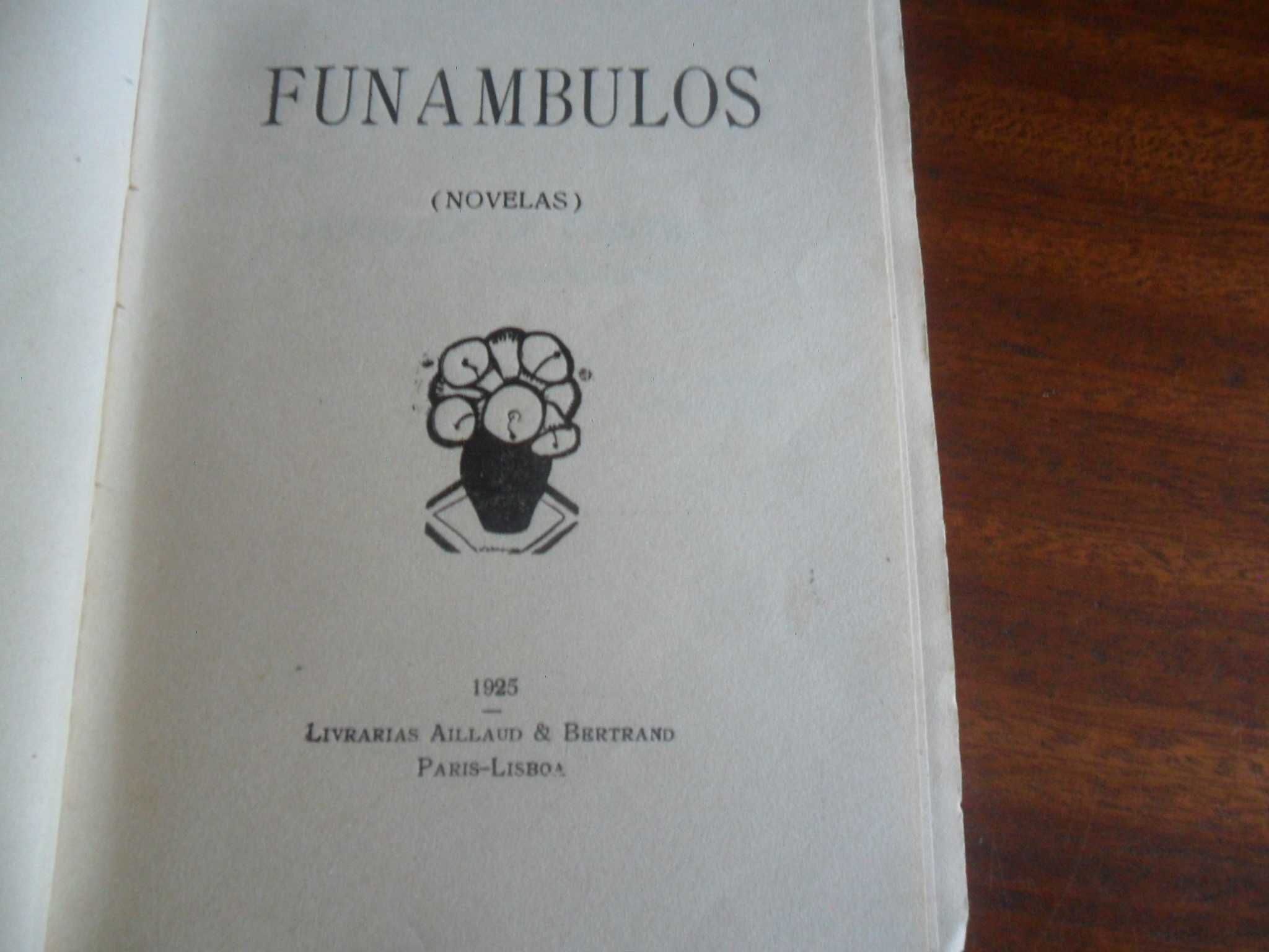 "Funâmbulos" de Assis Esperança - 1ª Edição de 1925