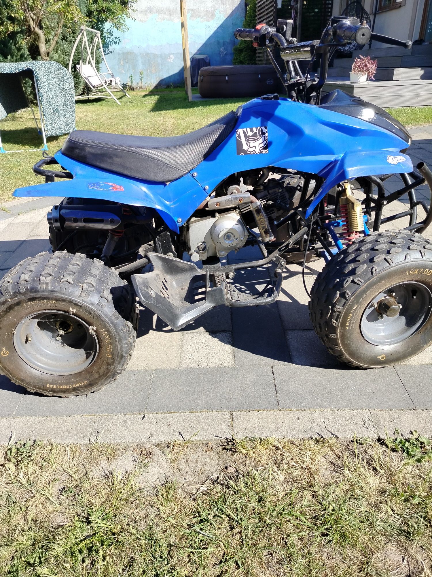 Quad ATV 125  cc na łańcuchu