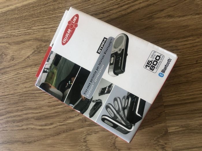 Kit Mãos-Livres Bluetooth da Cellular Line NOVO