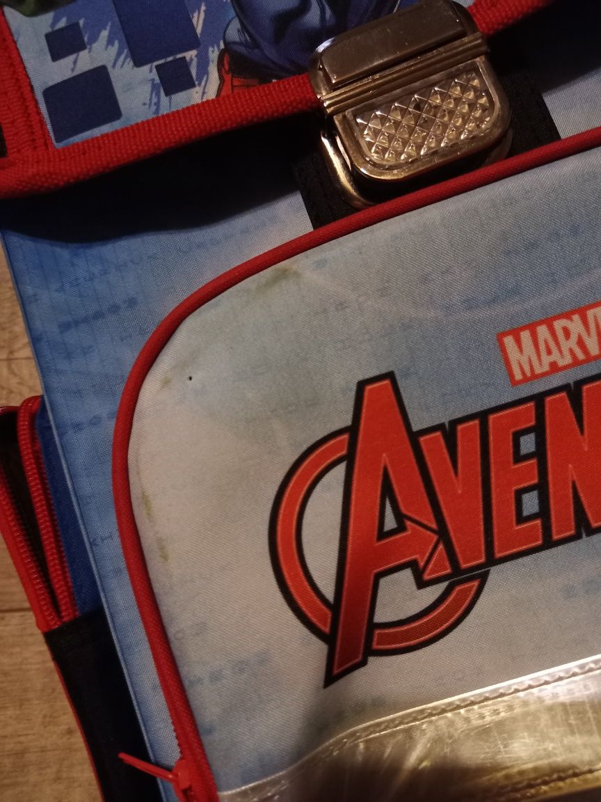 Marvel Avengers plecak tornister szkolny Hulk Thor IronMan Kpt.Ameryka