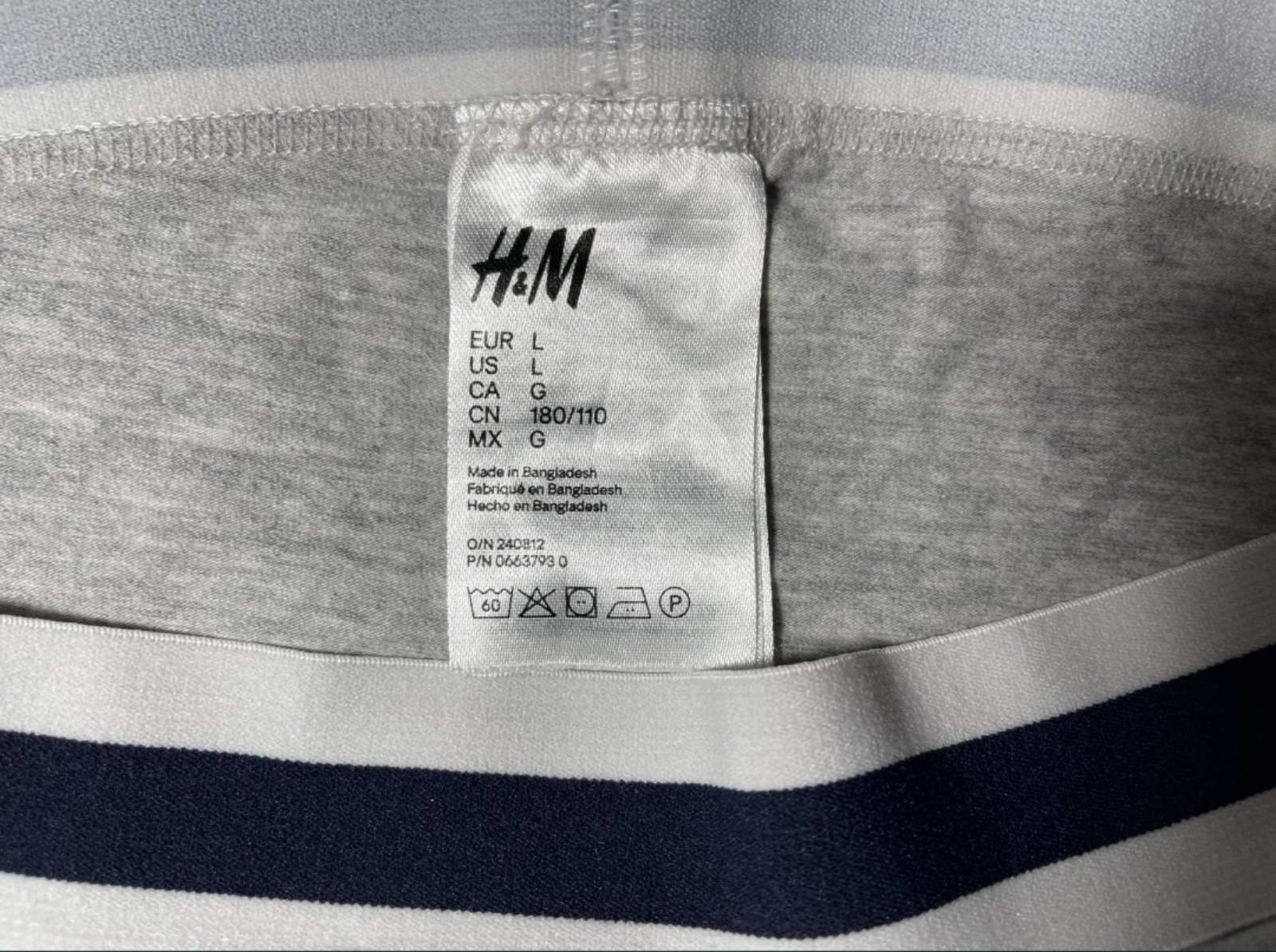 Чоловічі труси - плавки H&M, р. L