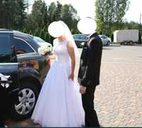 Suknia ślubna koronkowa rozmiar 38-40