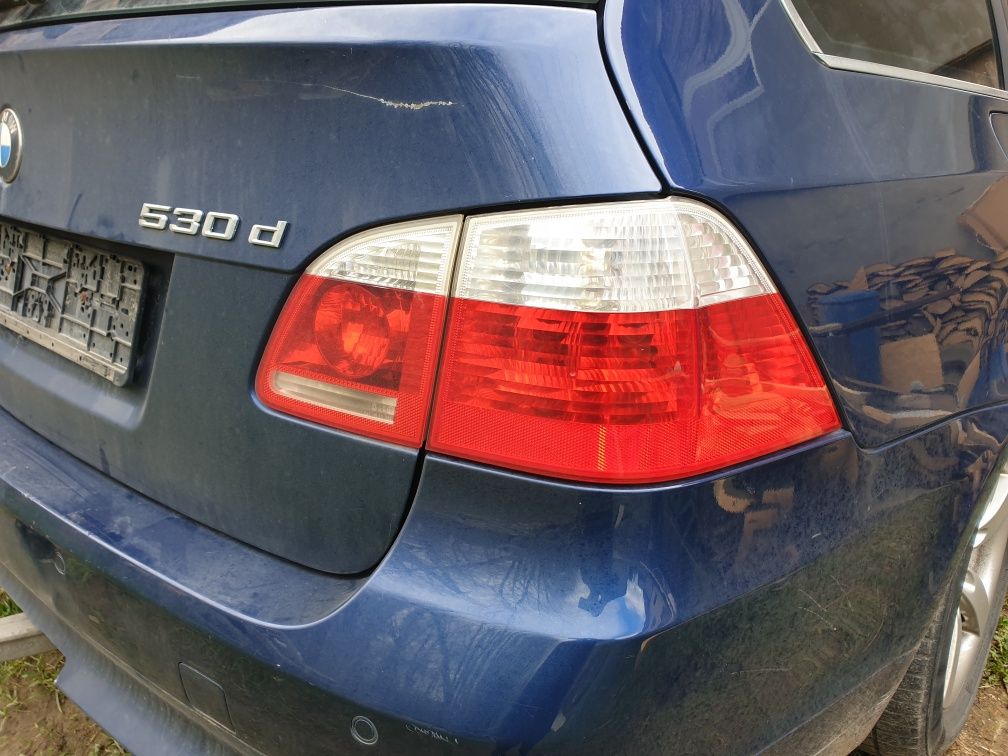 Bmw e61 lampa lewy tył lewa w błotnik stan Bdb