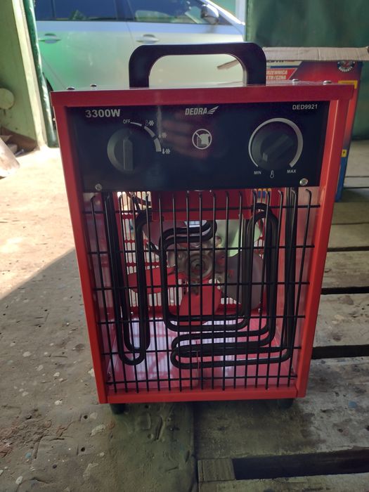Nowa nagrzewnica elektryczna Dedra 9921. 3300w