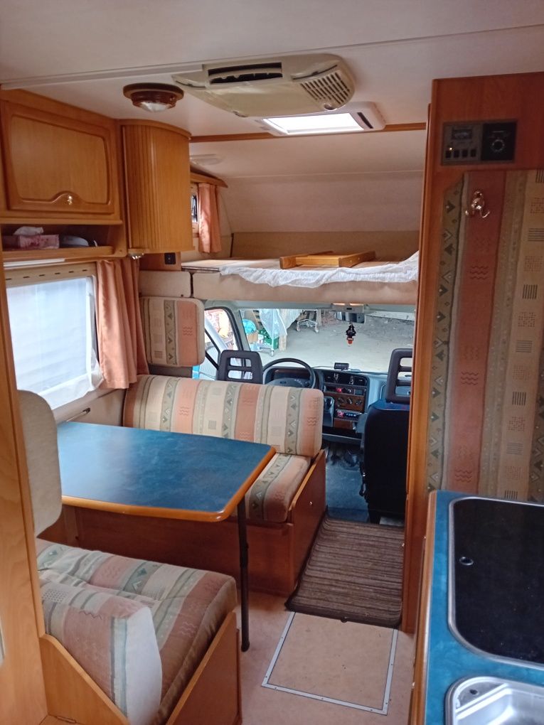 Kamper Fiat Ducato 2.8 2000r zimowy Eura Mobil