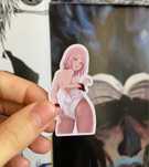 Хентай наліпки з будь яким аніме/ hentai waifu наклейки