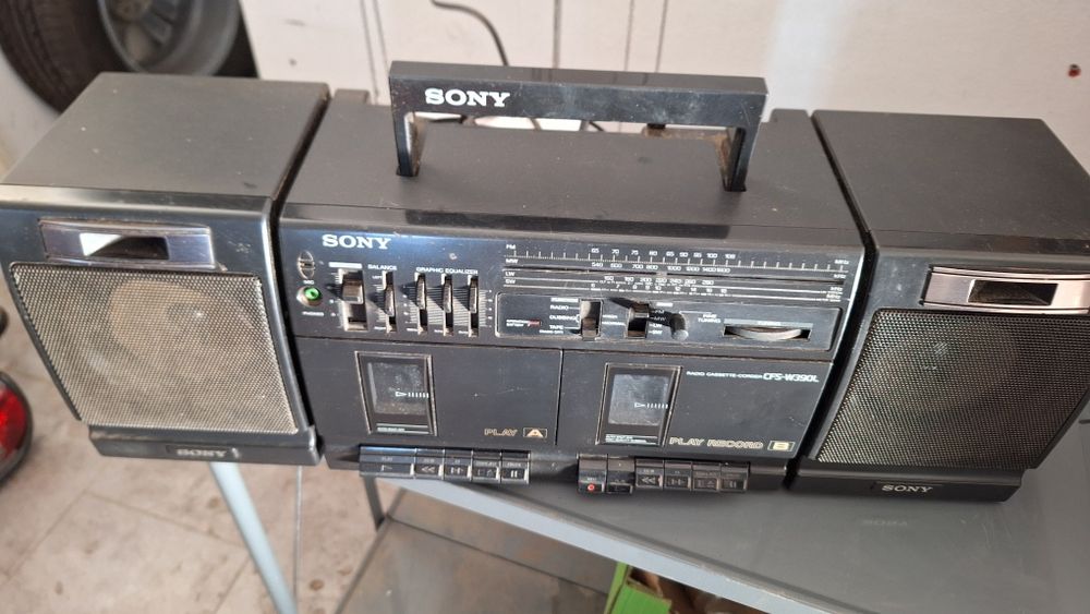 radiomagnetofon sony