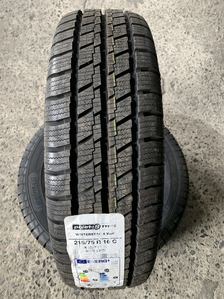 (12шт) нові 215/75R16C PointS Winterstar 4 Van (113/111R) зимові шини