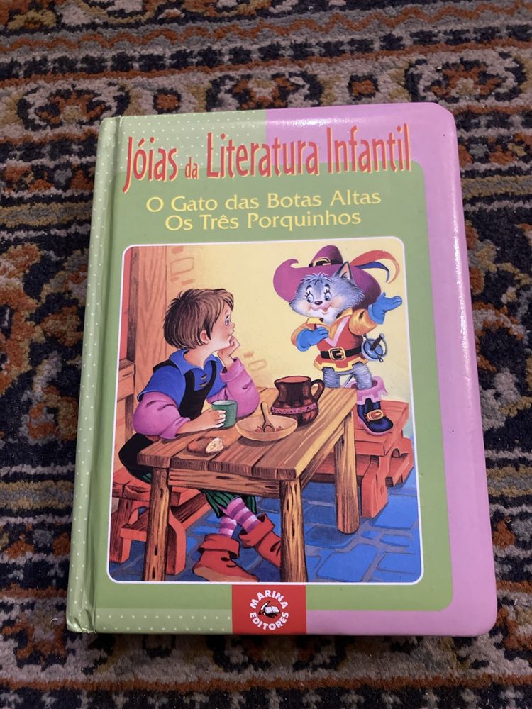 Livro infantil o gato das botas altas