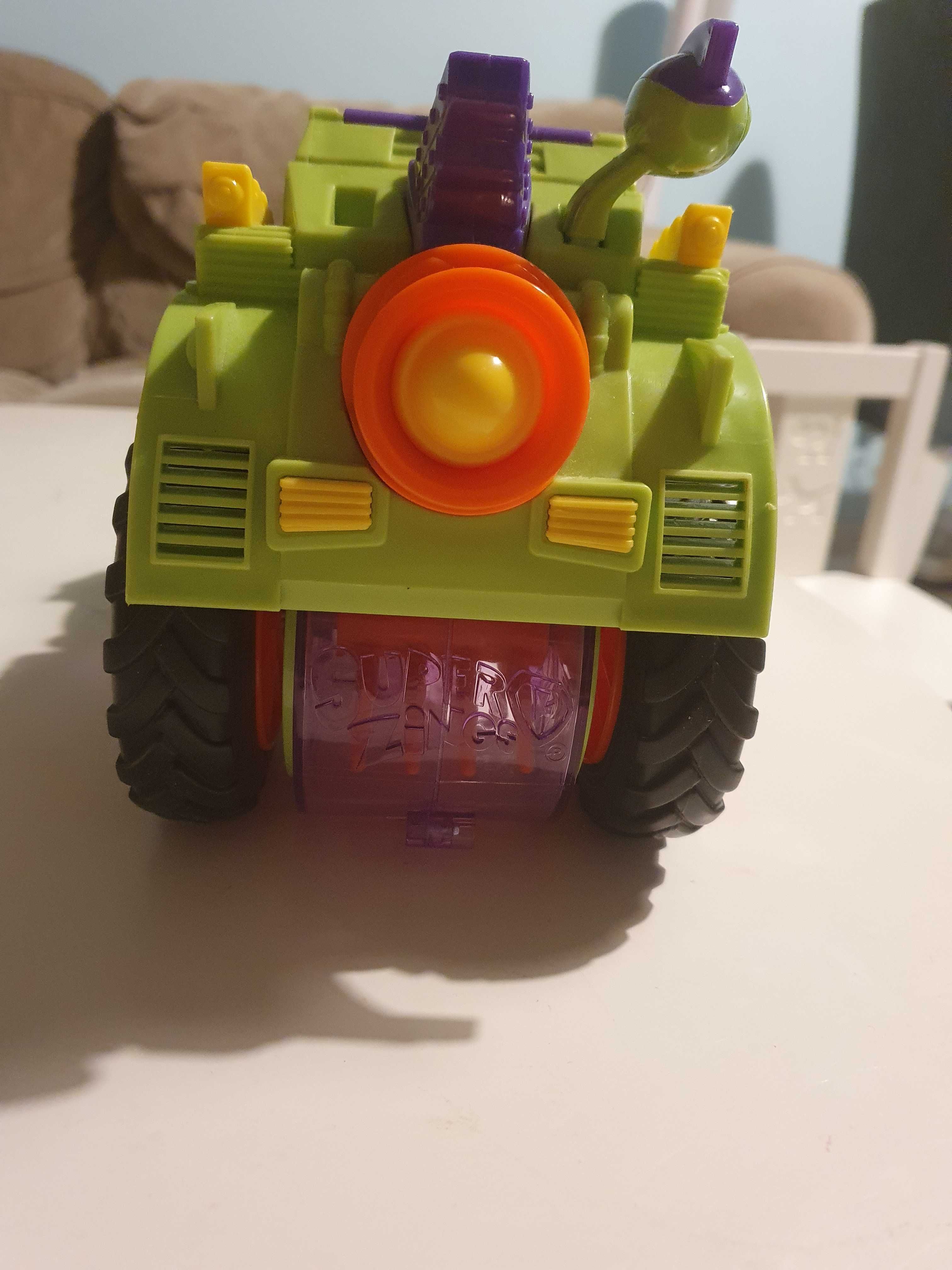 Pojazd Super Zings Monster Roller + dwie figurki