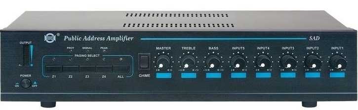 Amplificador SAD-2120 -Public Addresss Amplifier