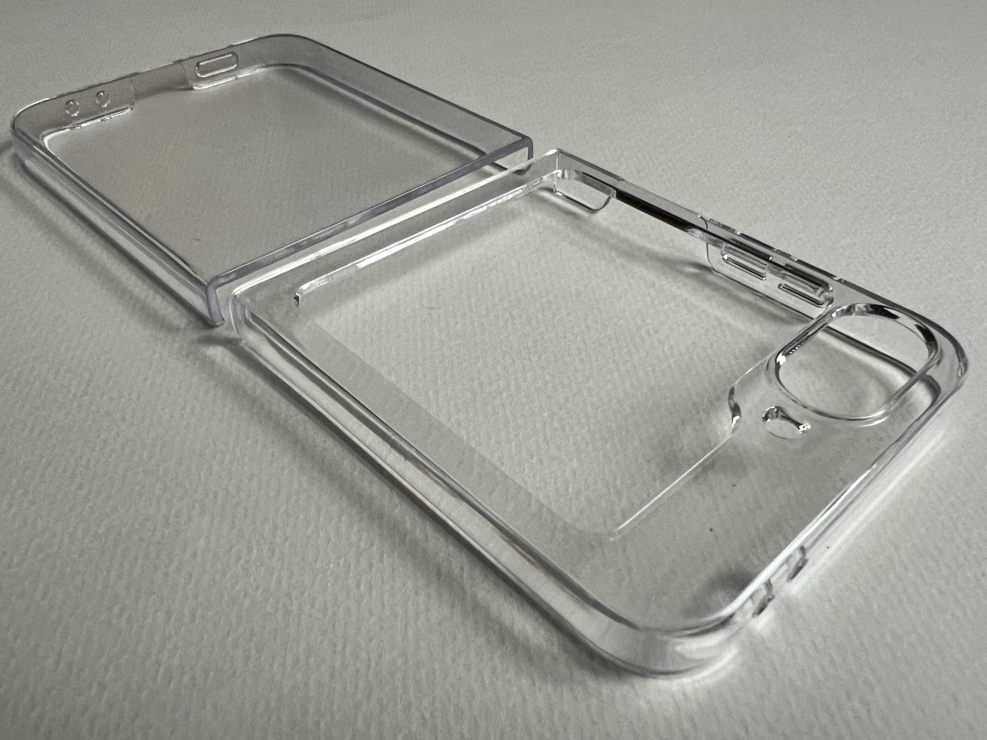 Samsung Galaxy Flip 6 чохол із прозорого пластику чехол накладка