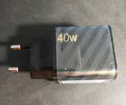 Зарядное устройство 40 W и кабель для смартфона
