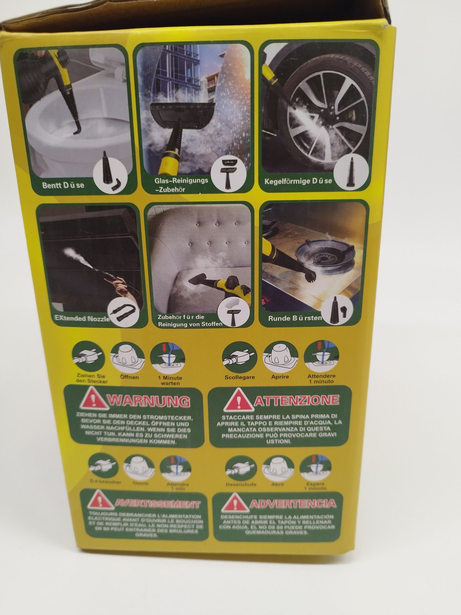 Myjka parowa parownica 1050W