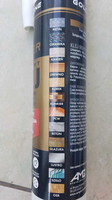 Klej z dużą siłą klejenie