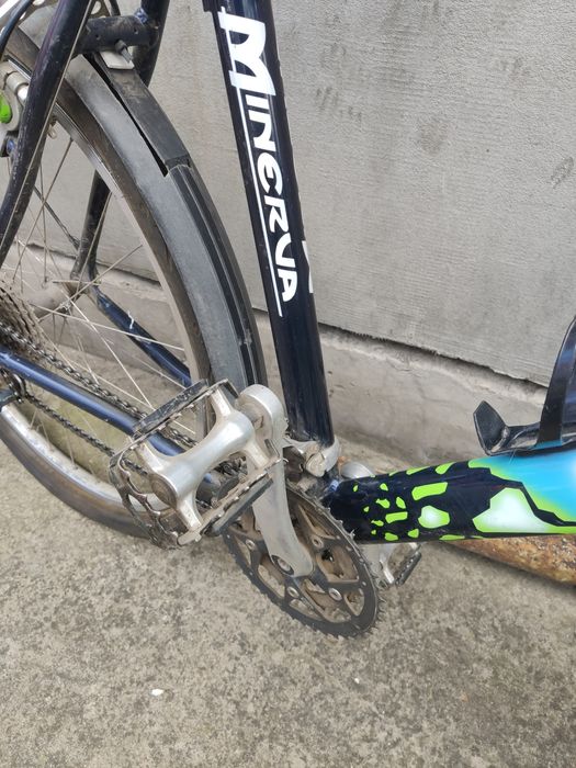 Велосипед Minerva hurricane (12.5кг) Deore Lx, Rockshox