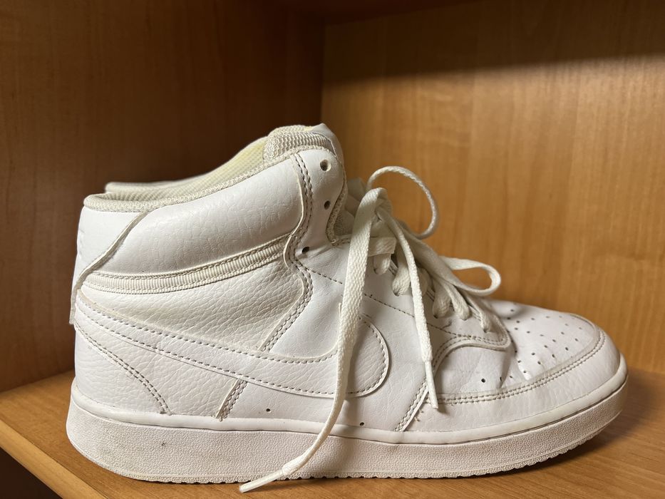 Кросівки хайтопи ботинки снікерси NIKE опигінал фіомові