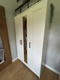 Szafa biała 3 drzwiowa Brimnes Ikea