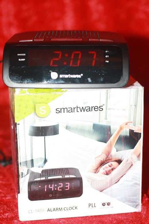 Relógio, Rádio e despertador da marca SMARTWARES