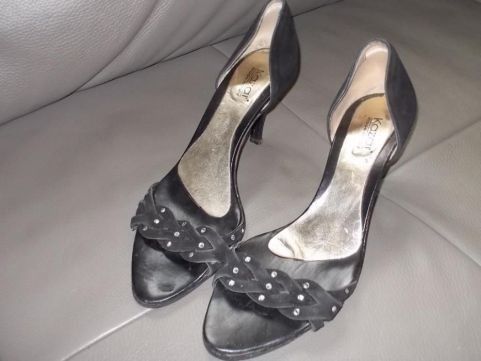 Kazar szpilki sandałki skórzane buty pantofle okazja!