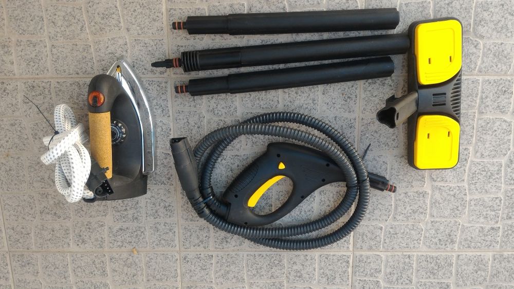 Ferro de engomar+Máquina de limpeza a vapor
