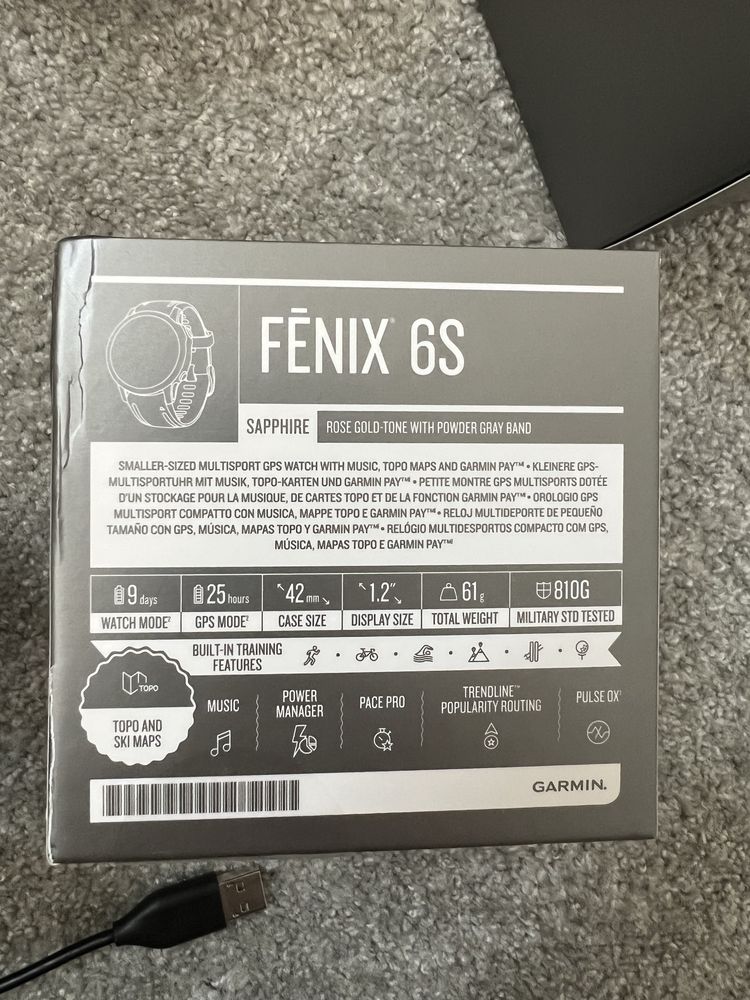 Garmin Fenix 6S Saphire