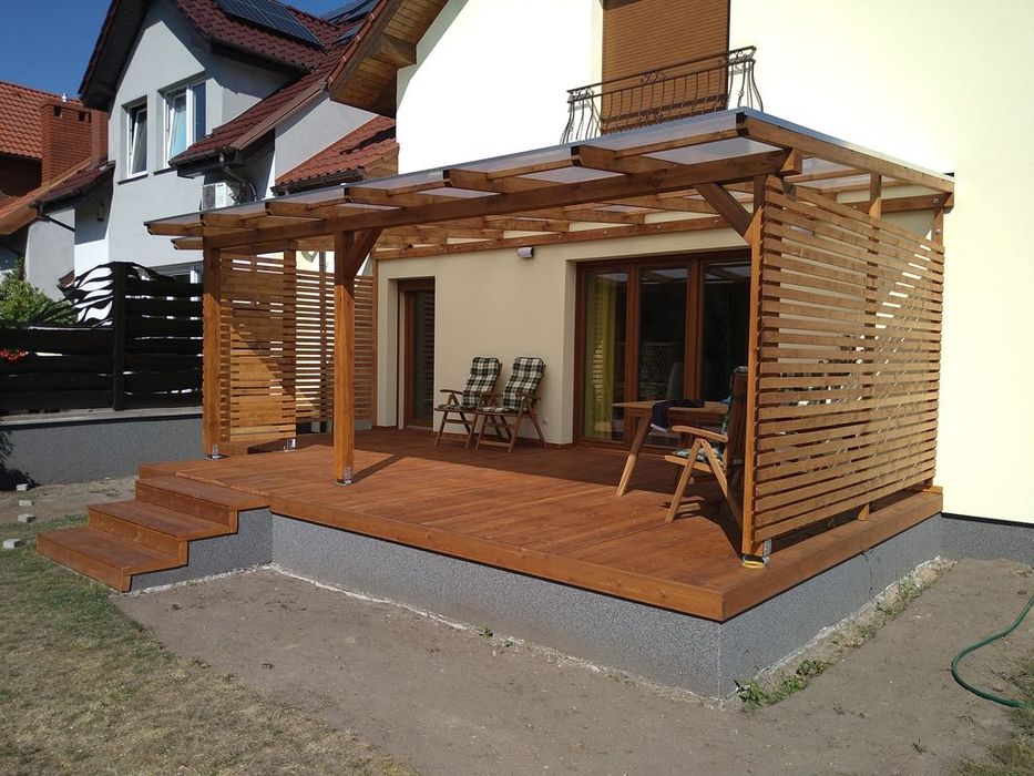 Zadaszenie tarasu pergola