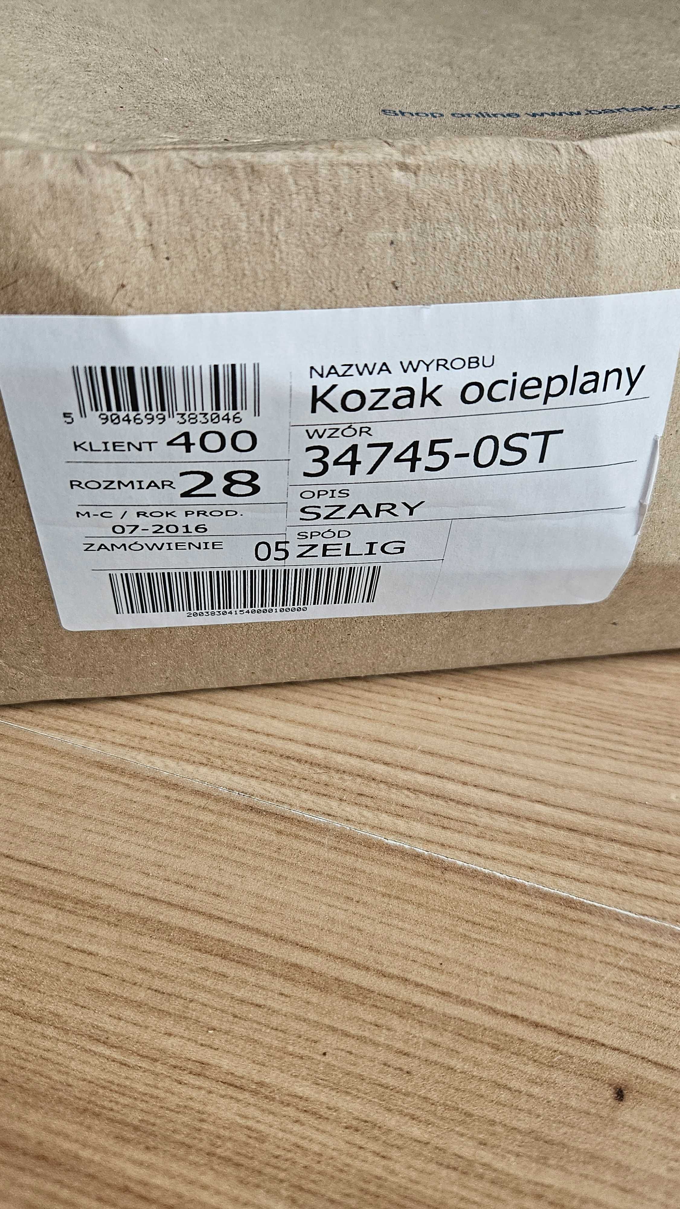 Buty kozaki muszkieterki Bartek