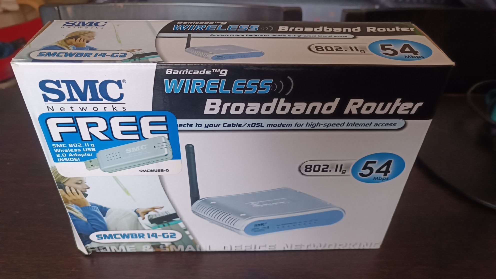 Wireless broadband router 54mbps