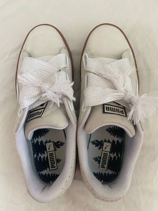 39 | Кросівки Puma Basket 'Heart Pent Gum' | пума, кроссовки, кеди