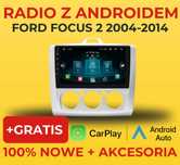 Radio samochodowe Ford Focus 2 3 Mk2 Mk3 Android CarPlay + GRATIS