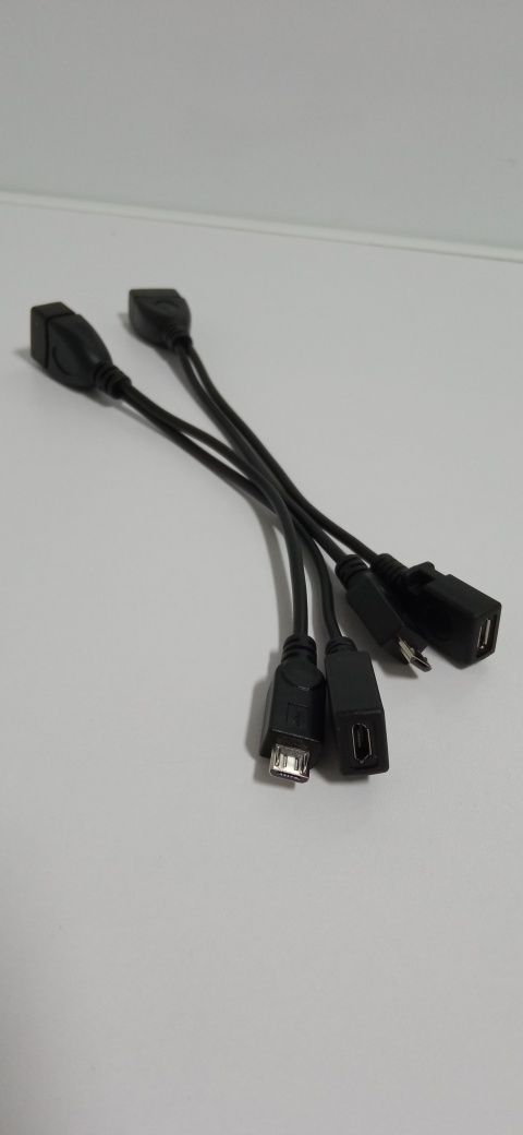 Adaptadores USB 2.0 para Mini USB ( macho + Fémea )