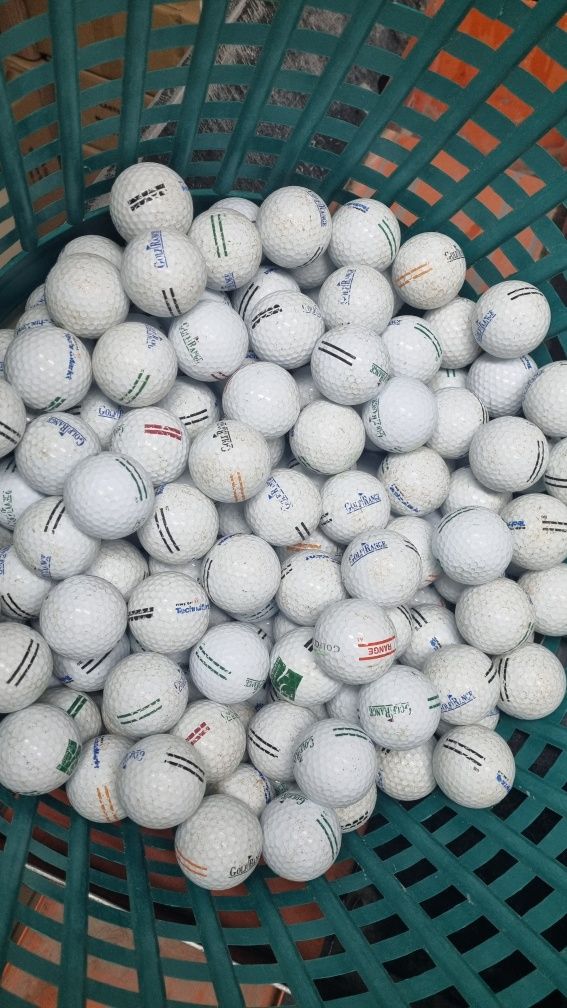 50 Piłek golfowych rangowych  kat. B używane
