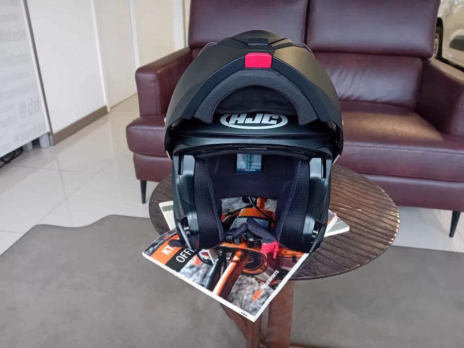 Capacete Moto HJC i91 Matte Black 2025 Pinlock