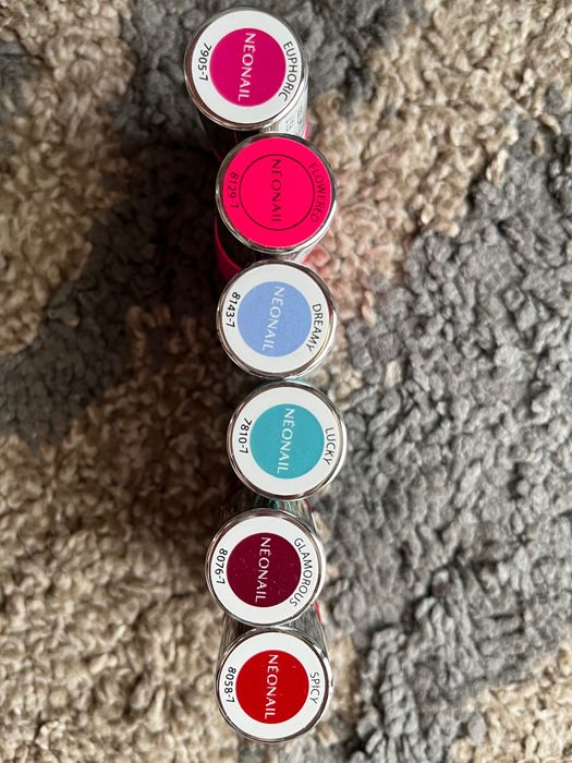 Neonail lampa do hybrydy plus lakiery