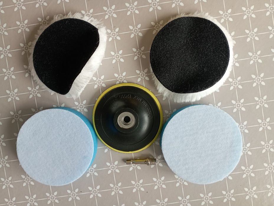 Zestaw polerski 6 elementów