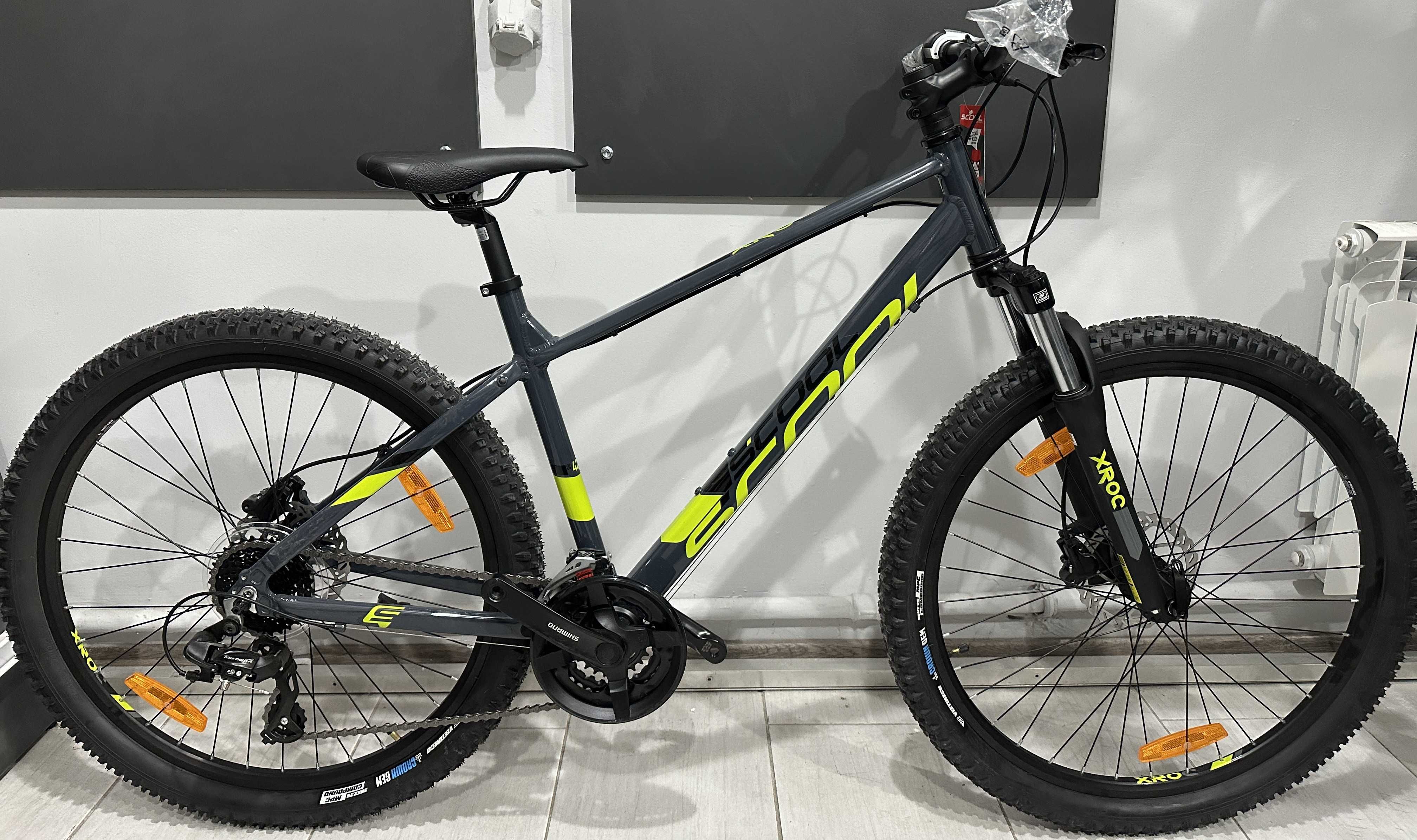Rower górski S'COOL Xroc MTB hydraulika tarcze Shimano 3x8 Nowy