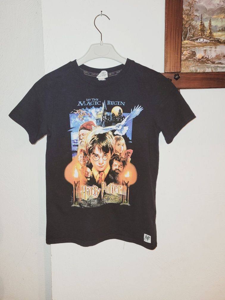 Oryginalny t-shirt Harry Potter H&M roz XS S