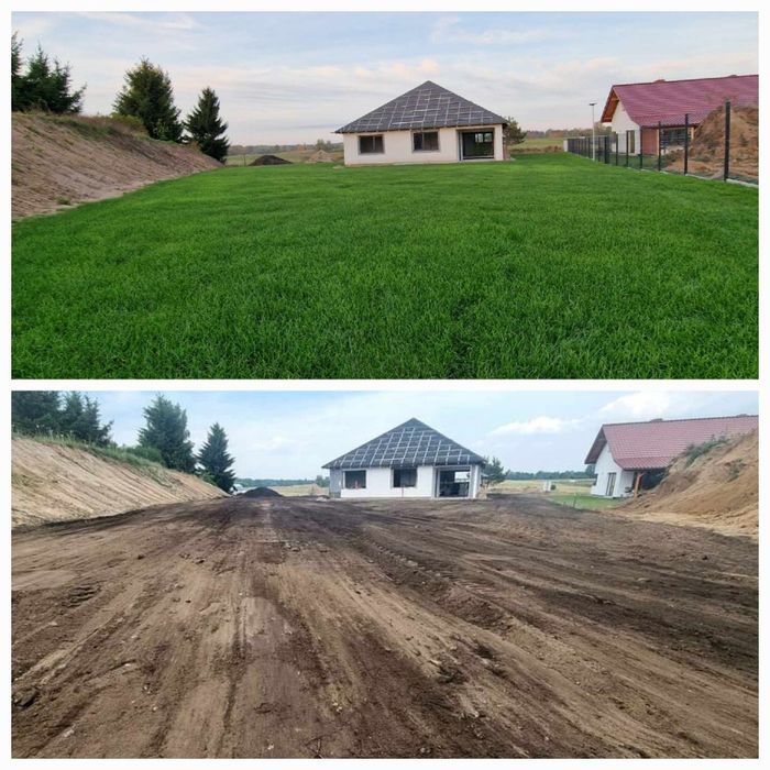 Usługi koparko-ładowarką, oczyszczalnie ścieków, szamba, czarna ziemia