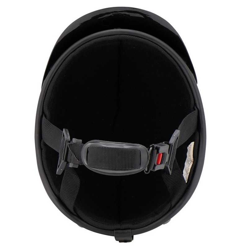 Capacete tipo cavaleiro penico braincap meio vintage mota moto