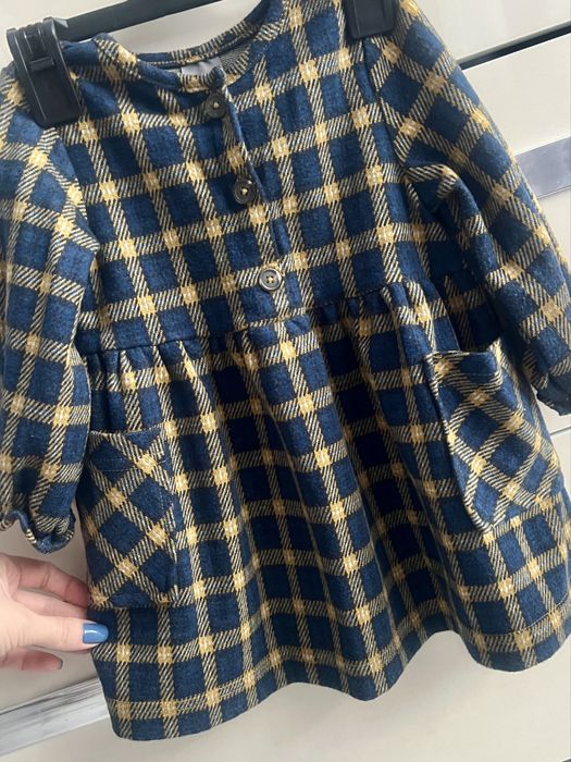 Тепле плаття 2шт Primark 80р 9-12м Next