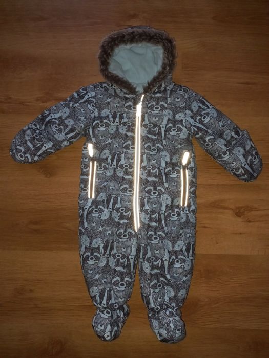 Демисезонный комбинезон nutmeg 9 12 мес 74 80 см