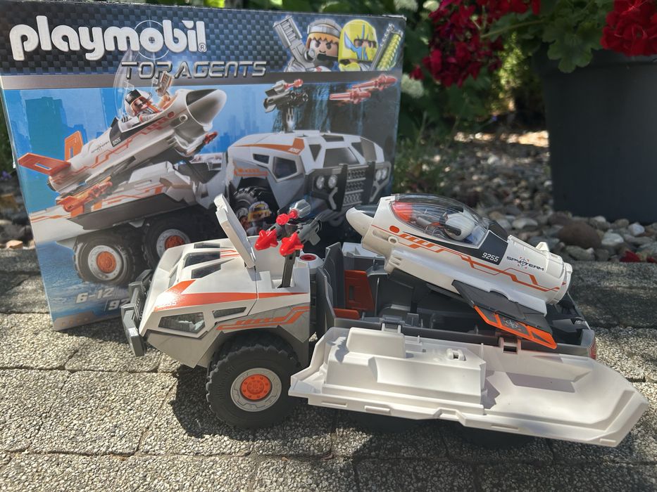 Playmobil Top Agents 9255 wehikul bojowy Spy Team / amfibia samolot